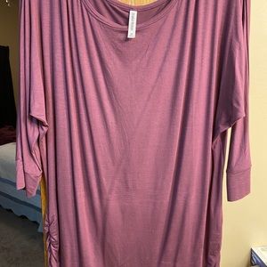 3/4 sleeve top 3XL very soft and comfortable.